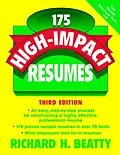 E-Book (pdf) 175 High-Impact Resumes von Richard H. Beatty