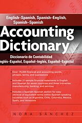 Fester Einband Accounting Dictionary/Diccionario de Contabilidad von Nora Sánchez