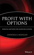 E-Book (pdf) Profit With Options von Lawrence G. McMillan