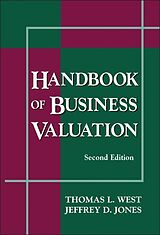 Fester Einband Handbook of Business Valuation von Thomas L. West, Jeffrey D. Jones