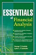 E-Book (pdf) Essentials of Financial Analysis von George T. Friedlob, Lydia L. F. Schleifer