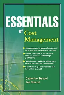 E-Book (pdf) Essentials of Cost Management von Catherine Stenzel, Joe Stenzel