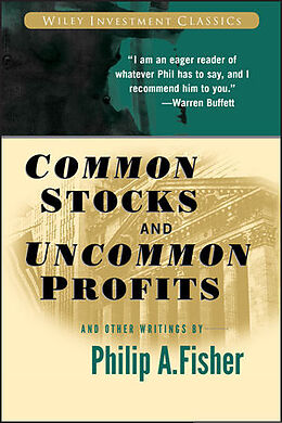Couverture cartonnée Common Stocks and Uncommon Profits de Philip A. Fisher