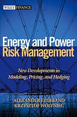 eBook (pdf) Energy and Power Risk Management de Alexander Eydeland, Krzysztof Wolyniec