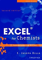 eBook (pdf) Excel for Chemists de E. Joseph Billo