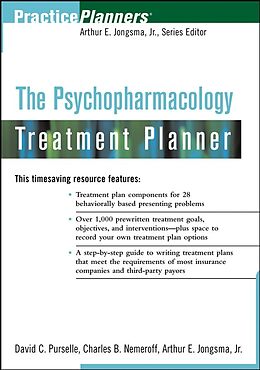 E-Book (pdf) The Psychopharmacology Treatment Planner von David C. Purselle, Charles B. Nemeroff, David J. Berghuis