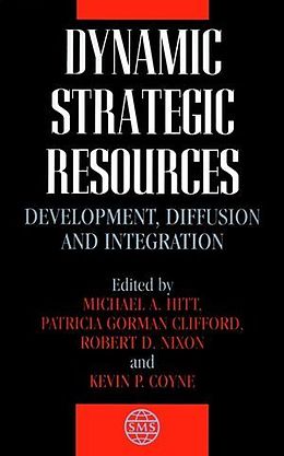 Livre Relié Dynamic Strategic Resources de Michael A. Clifford, Patricia Gorman Nixon, Hitt