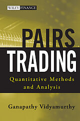 eBook (pdf) Pairs Trading de Ganapathy Vidyamurthy