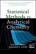 E-Book (pdf) Statistical Methods in Analytical Chemistry von Peter C. Meier, Richard E. Zünd