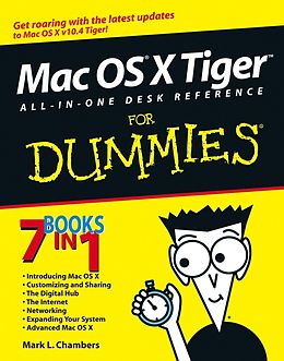 E-Book (pdf) Mac OS X Tiger All-in-One Desk Reference For Dummies, von Mark L. Chambers