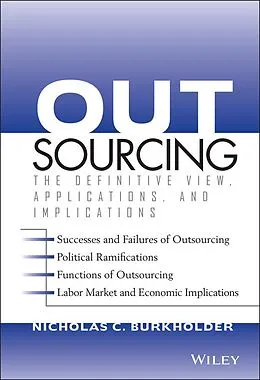 E-Book (pdf) Outsourcing von Nicholas C. Burkholder