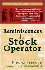 Couverture cartonnée Reminiscences of a Stock Operator de Edwin Lefevre