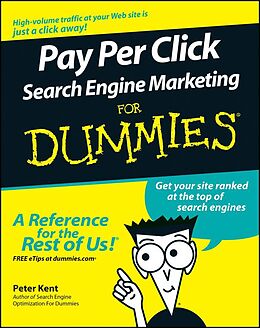 eBook (pdf) Pay Per Click Search Engine Marketing For Dummies de Peter Kent