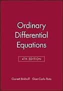 Ordinary Differential Equations