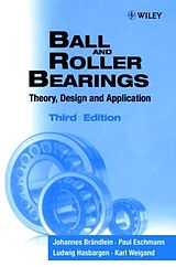 Livre Relié Ball and Roller Bearings de Johannes Br ndlein, Eschmann Paul, Hasbargen Ludwig