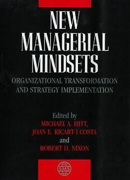 Livre Relié New Managerial Mindsets de Michael A. (Texas A&m University) Ricart I C Hitt