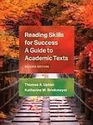 Taschenbuch Reading Skills for Success von Thomas A. Brinkmeyer, Kate Upton