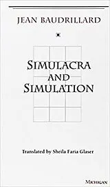 Kartonierter Einband Simulacra and Simulation von Jean Baudrillard