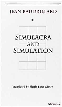 Kartonierter Einband Simulacra and Simulation von Jean Baudrillard