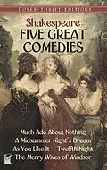 E-Book (epub) Five Great Comedies von William Shakespeare