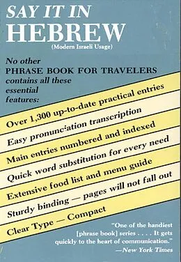 E-Book (epub) Say It in Hebrew (Modern) von Dover