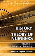 E-Book (epub) History of the Theory of Numbers, Volume I von Leonard Eugene Dickson