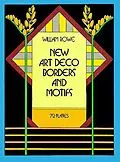 E-Book (epub) New Art Deco Borders and Motifs von William Rowe