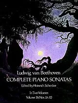 Ludwig van Beethoven Notenblätter Complete Piano Sonatas vol.2 (16-32)