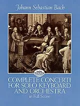 Johann Sebastian Bach Notenblätter Complete concerti