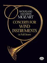 Wolfgang Amadeus Mozart Notenblätter Concerti for wind instruments