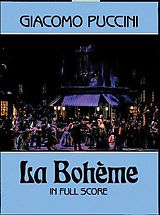 Giacomo Puccini Notenblätter La Bohème full score (it)