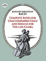 Johann Sebastian Bach Notenblätter Complete Suites for