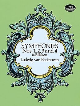 Ludwig van Beethoven Notenblätter Symphonies nos. 1, 2, 3 and 4