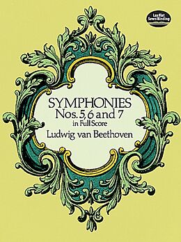 Ludwig van Beethoven Notenblätter Symphonies nos. 5, 6 and 7 for