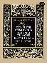 Johann Sebastian Bach Notenblätter Complete Concertos for 2 ore more