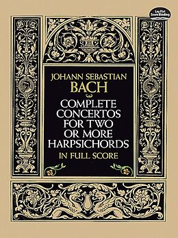 Johann Sebastian Bach Notenblätter Complete Concertos for 2 ore more