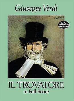 Kartonierter Einband Il Trovatore in Full Score von Giuseppe Verdi