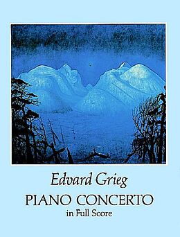 Edvard Hagerup Grieg Notenblätter Piano concerto a minor