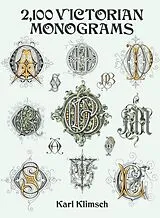 Livre Broché 2100 Victorian Monograms von Karl Klimsch