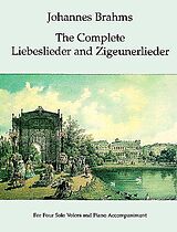 Johannes Brahms Notenblätter The complete Liebeslieder and