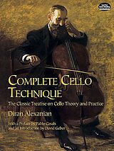 Diran Alexanian Notenblätter Complete Cello Technique