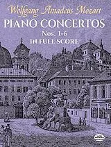 Wolfgang Amadeus Mozart Notenblätter Piano Concertos vol.1 (nos.1-6)