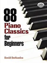  Notenblätter 88 Piano Classics for Beginners