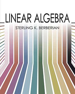 Kartonierter Einband Linear Algebra von Richard A. Silverman, Sterling K. Berberian
