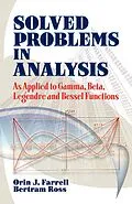 E-Book (epub) Solved Problems in Analysis von Orin J. Farrell, Bertram Ross