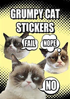 Broché Grumpy Cat Stickers de Grumpy Cat