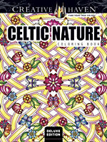 Kartonierter Einband Creative Haven Deluxe Edition Celtic Nature Coloring Book von Cari Buziak
