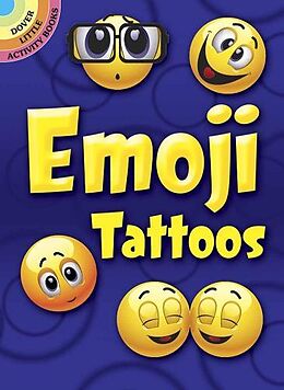 Broschiert Emoji Tattoos Activity Book von Dover