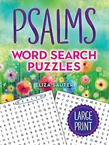 Couverture cartonnée Psalms Word Search Puzzles de Eliza Sauter