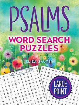 Couverture cartonnée Psalms Word Search Puzzles de Eliza Sauter